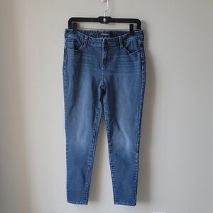 Liverpool Abby Skinny‎ Denim Women Size 10/30 Med Wash Stretch Ankle Blue Jeans